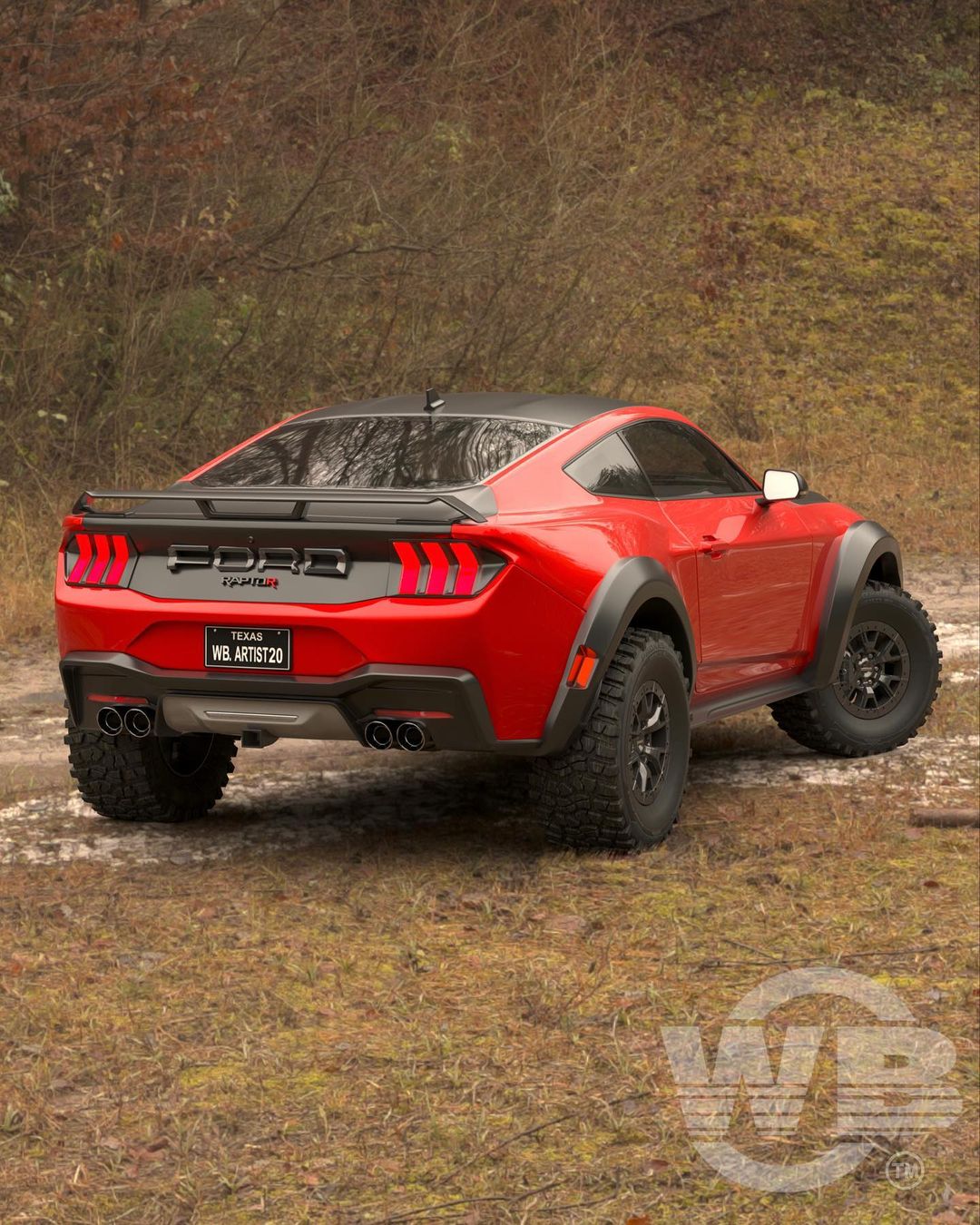 2024 Ford Mustang Raptor R Is the Dark Horse of Lifted S650 OffRoad