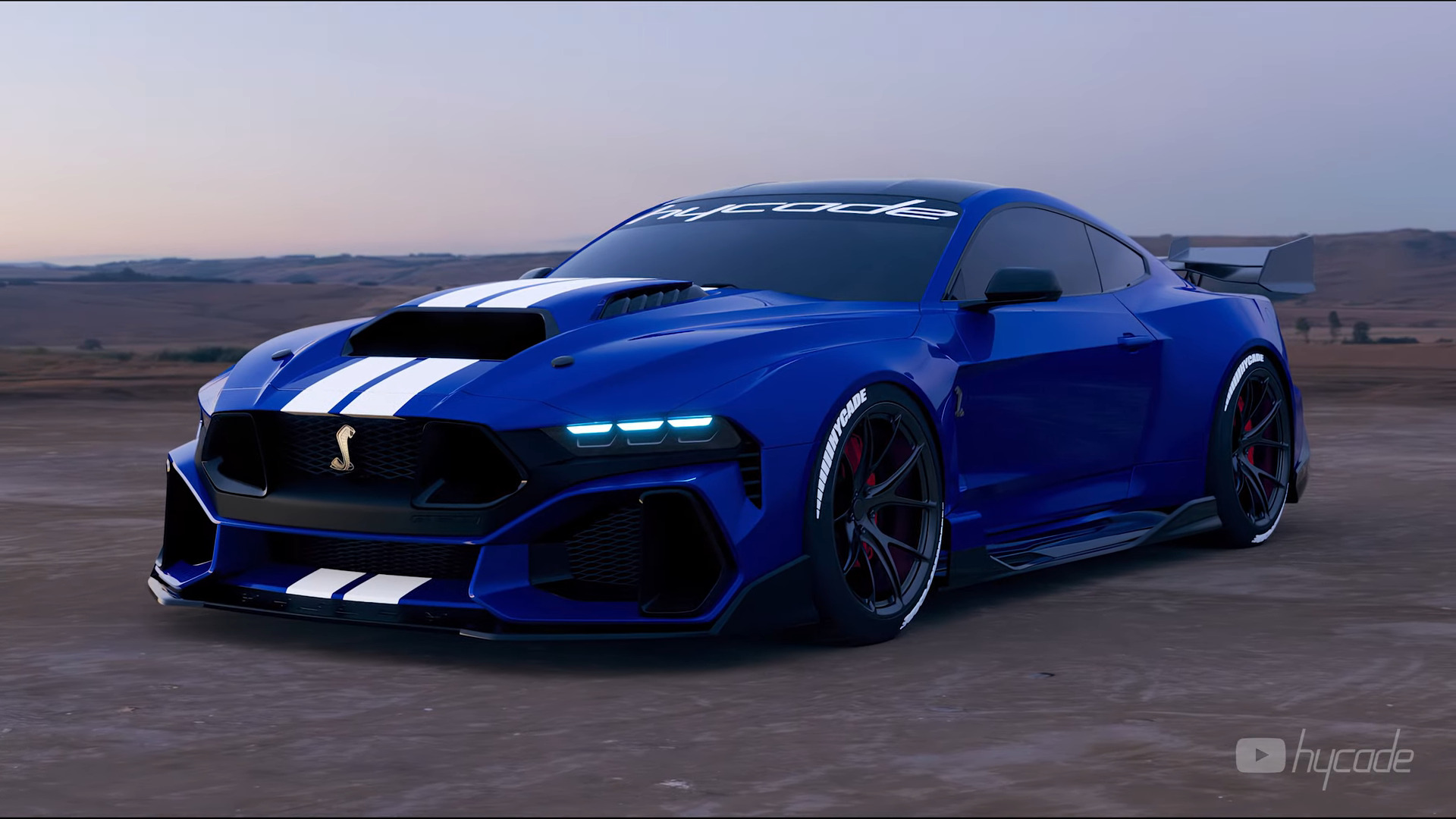 2024 Ford Mustang Shelby GT500 Concept by Hycade Is a Fictional