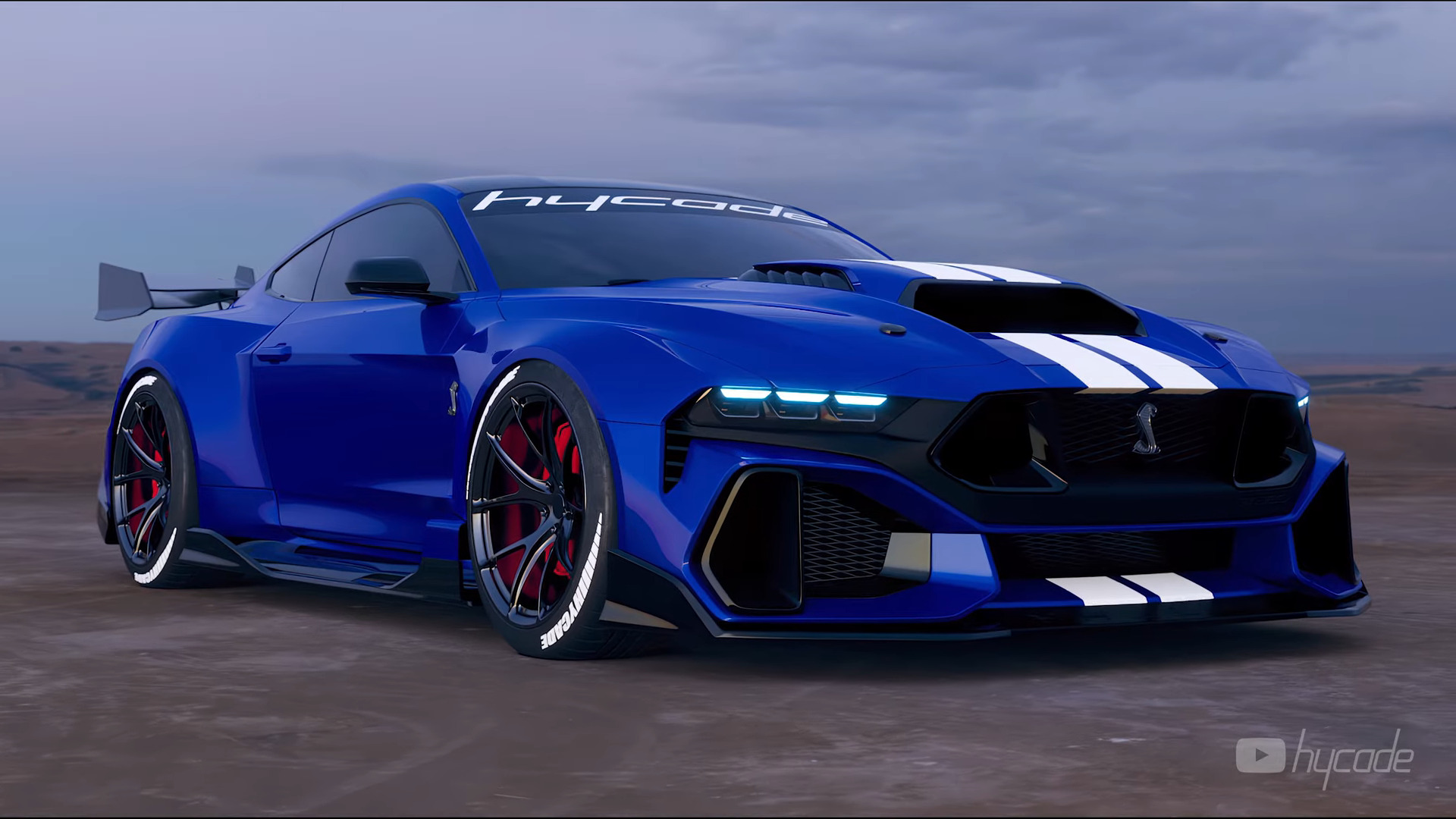 2024 Ford Mustang Shelby GT500 Concept by Hycade Is a Fictional