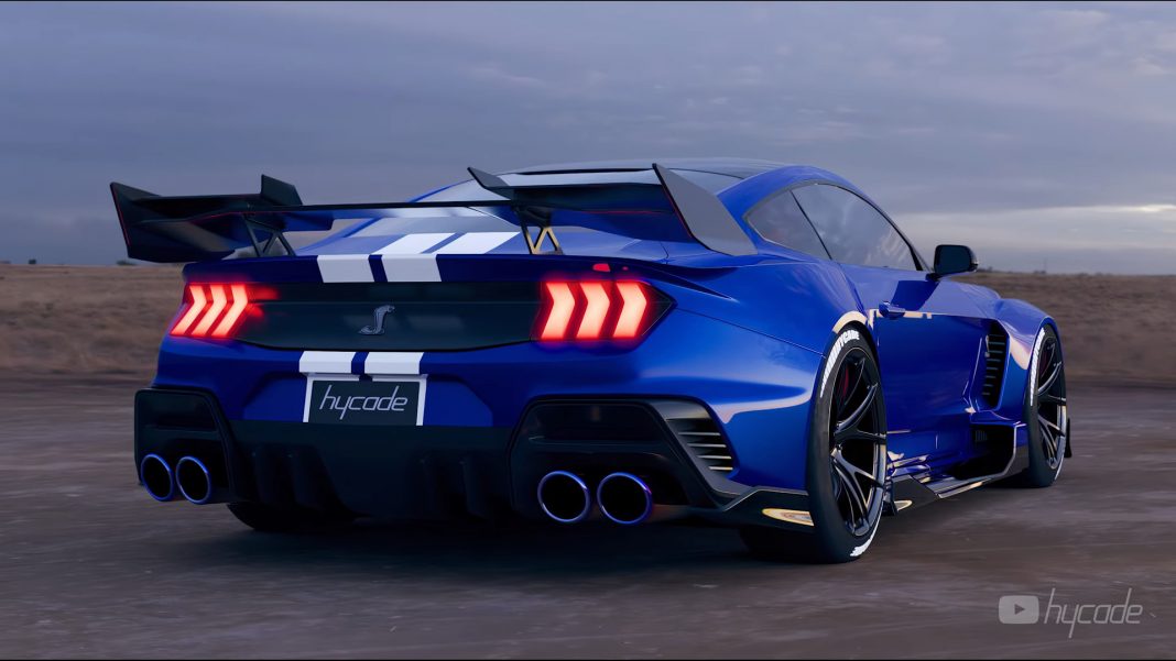 2024 Ford Mustang Shelby GT500 Concept by Hycade Is a Fictional