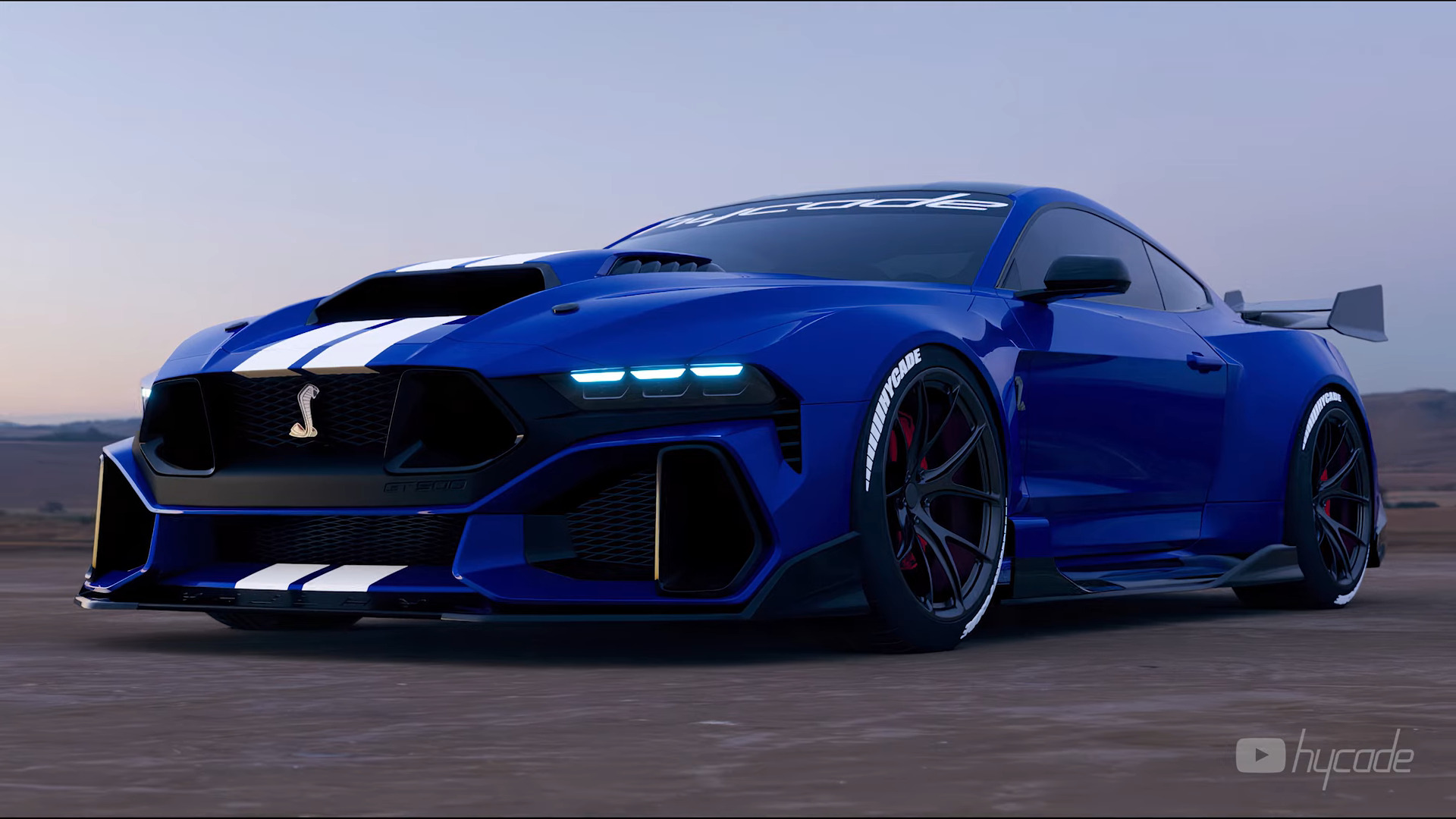 2025 Ford Mustang Shelby GT500 Concept by Hycade Is a Fictional