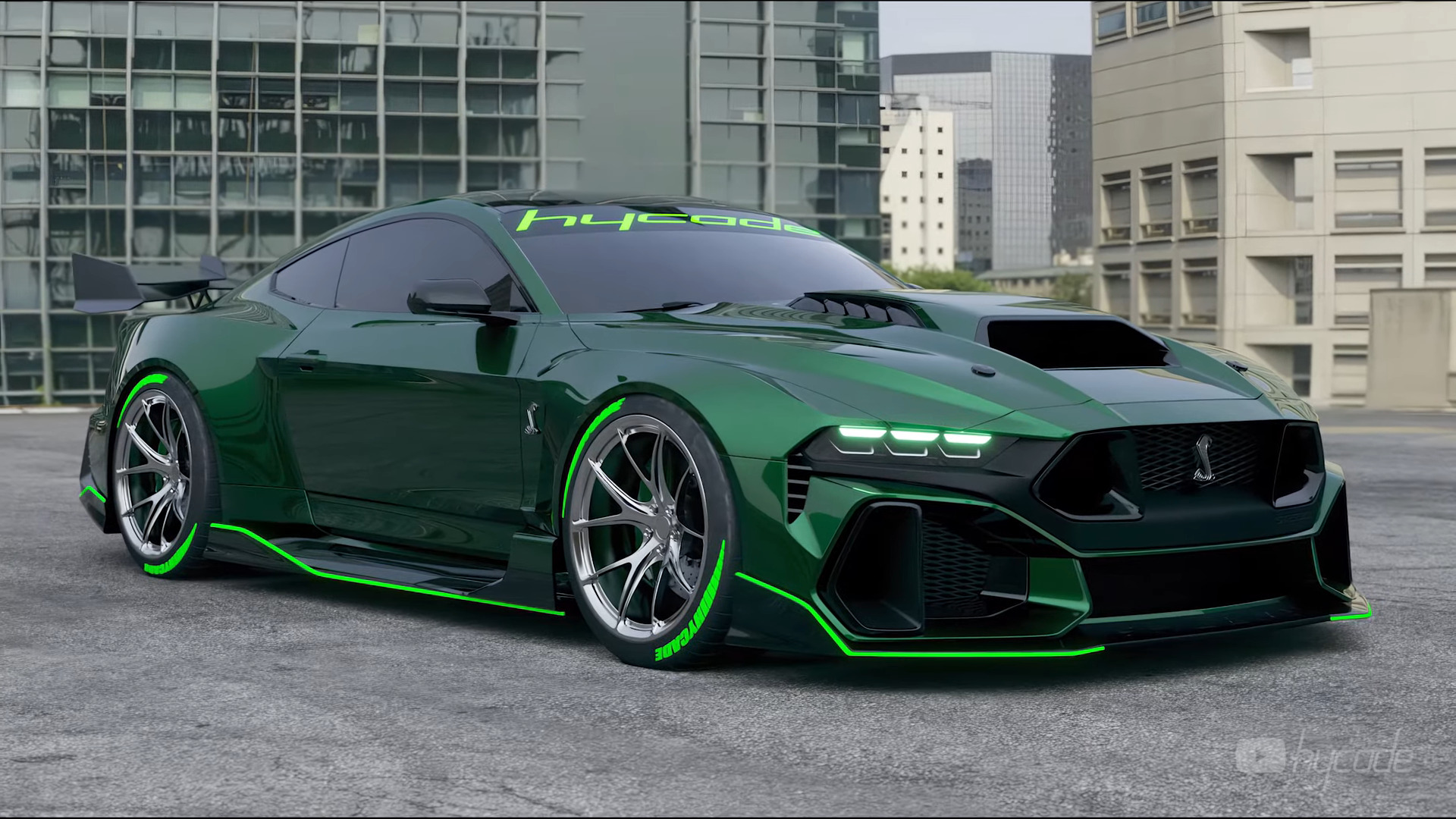 2024 Ford Mustang Shelby GT500 Concept by Hycade Is a Fictional