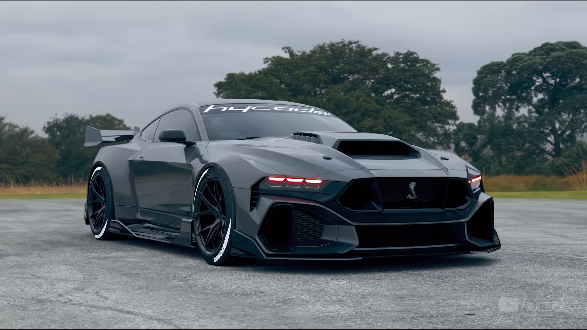 2025 Ford Mustang Shelby GT500 Concept by Hycade Is a Fictional