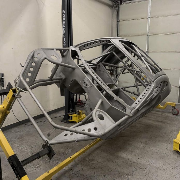 Tube Chassis Toyota GT86 With "Backwards" LS Swap, Insane 8to1