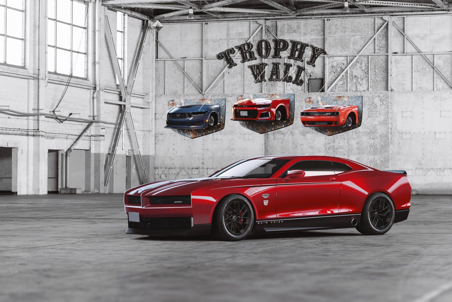 2025 Pontiac GTO Comes Back to Haunt the S650 Mustang With Hidden