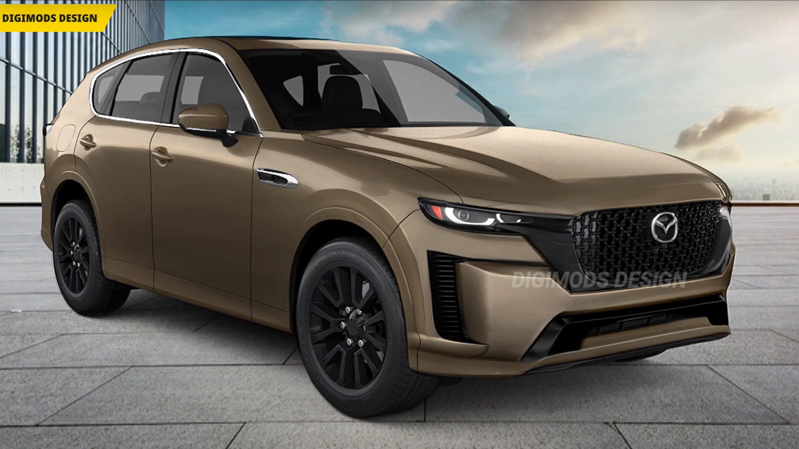 2024 Mazda CX90 Looks Ready for Production in PrototypeBased Rendering
