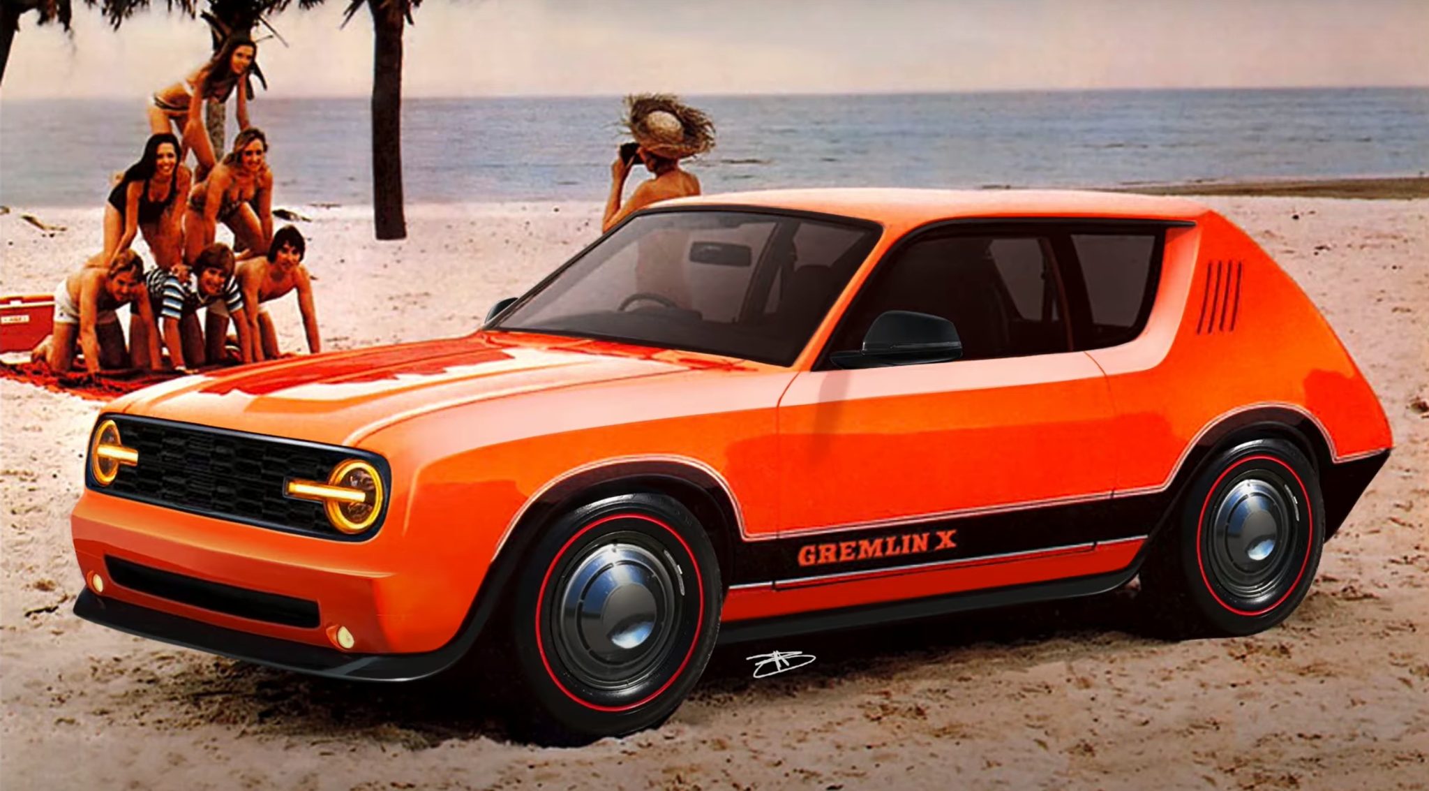 2023 AMC Gremlin EV Revives Lost Chrysler Brand on STLA Small Platform