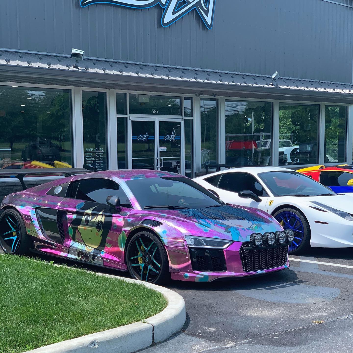 Lil Uzi Verts Anime Car Collection  Ideal