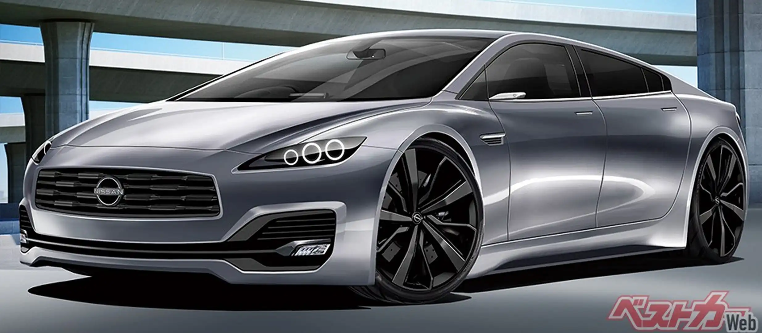New Nissan Skyline to Debut in 2024 as DualMotor AWD Sedan for Japan