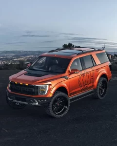 2025 Ford Expedition Raptor rendering by tiswheels