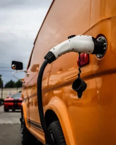 Tesla-Swapped Ford Van