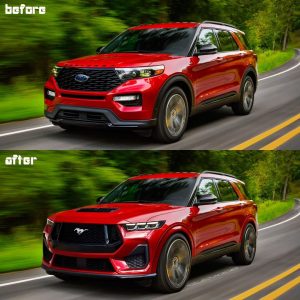2024 Ford Mustang SUV rendered by kelsonik