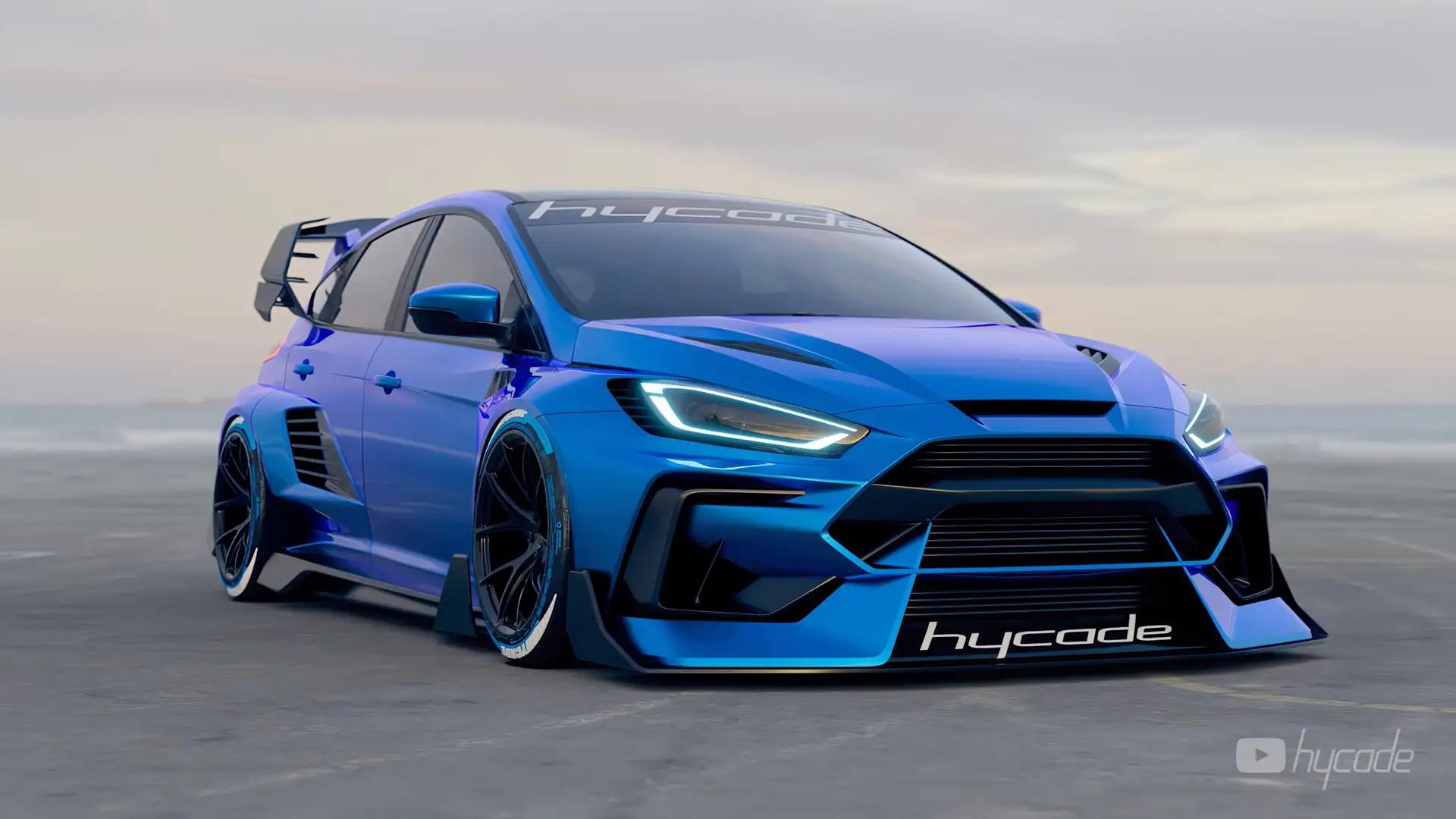 This Digital Only Rotary Swapped Ford Focus RS Was Inspired 50 OFF
