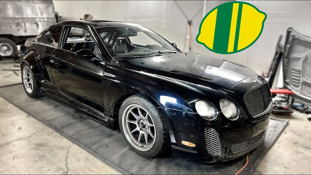 Bentley Continental Supersports Becomes $500 Race Car in 24 Hours of ...