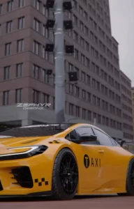 2023 Toyota Prius Taxi with Zephyr Widebody Kit