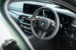Chris Harris' BMW M5 CS interior