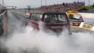Lamborghini V10-swapped Volvo 245 wagon