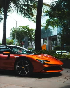 Atomic Orange Ferrari SF90 Stradale