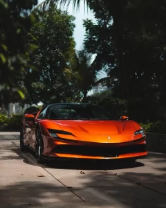 Atomic Orange Ferrari SF90 Stradale