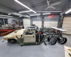 Hellcat-swapped Humvee 6x6