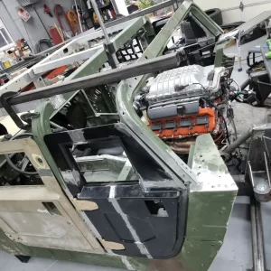 Hellcat-swapped Humvee 6x6