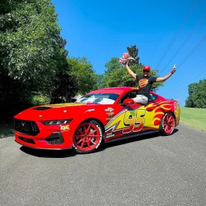 2024 Mustang GT Lightning McQueen