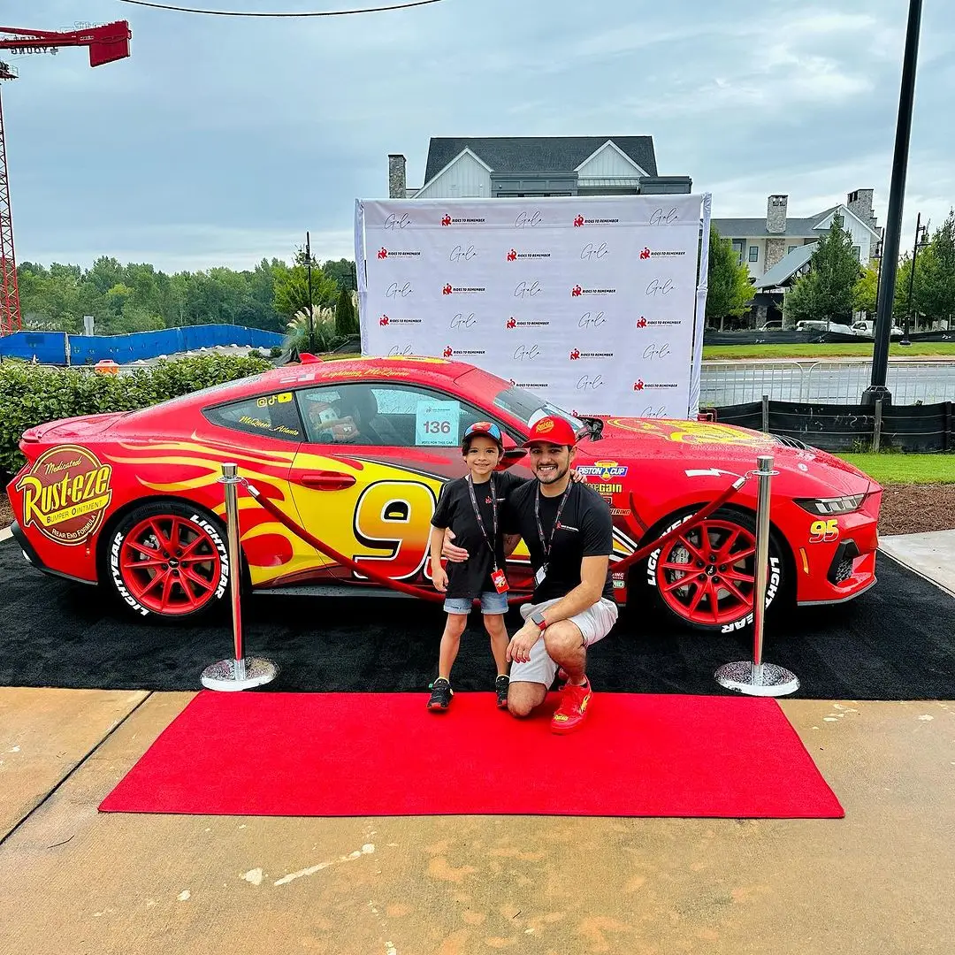 2024 Ford Mustang GT Transformed Into A Real-Life Lightning McQueen