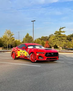 2024 Mustang GT Lightning McQueen