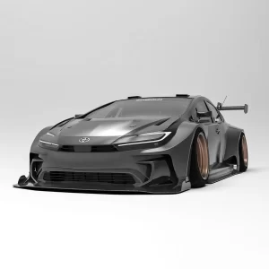 2023 Prius widebody kit rendering by BradBuilds