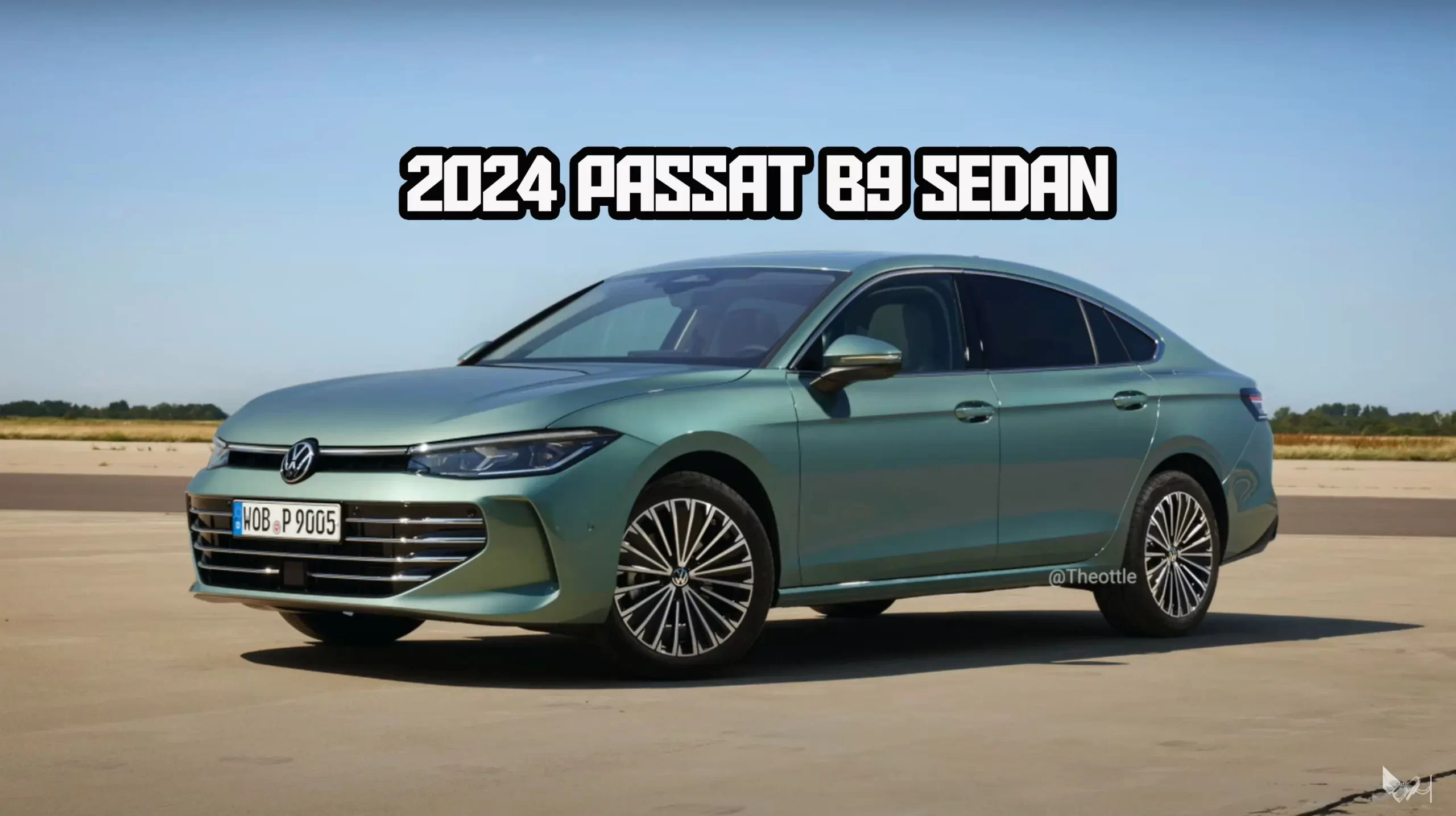 2024 VW Passat B9 Sedan Makes Digital Debut, May Be Built Overseas