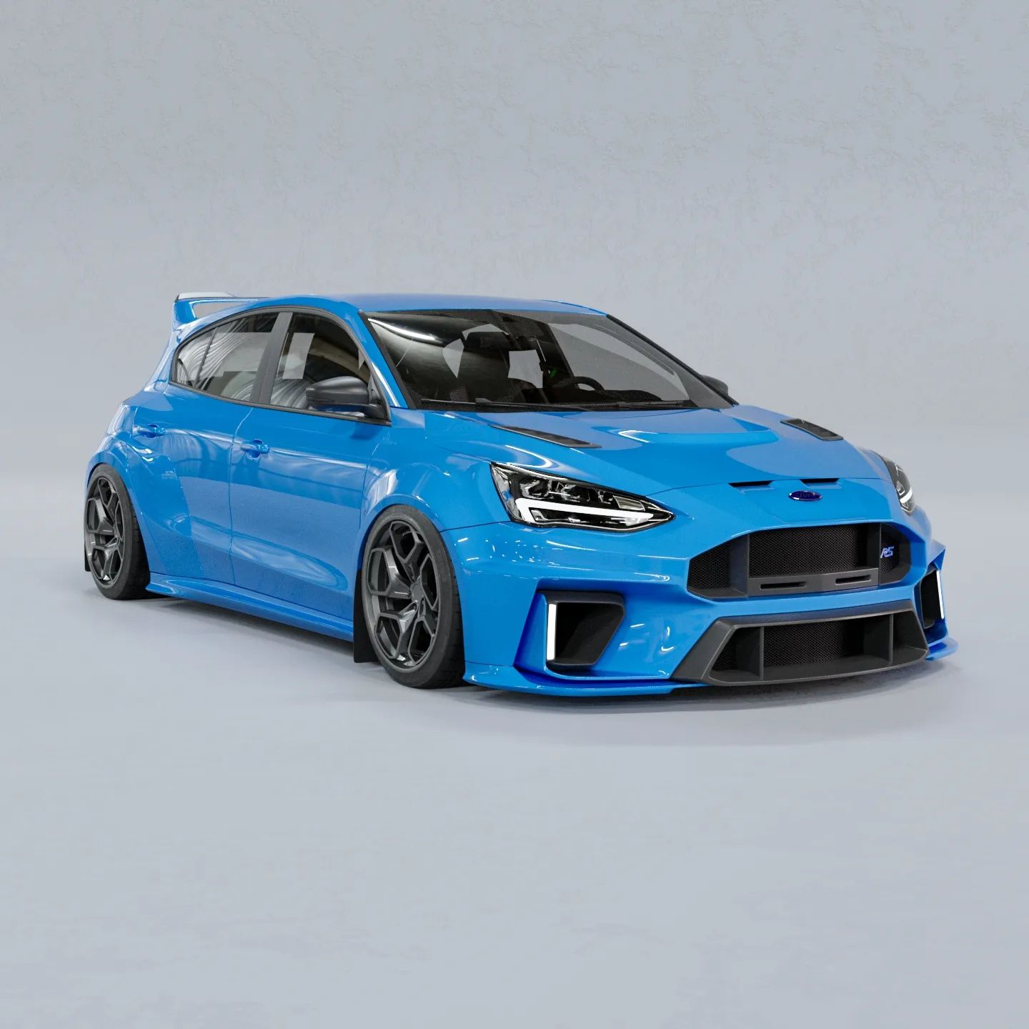 2024 Ford Focus RS Imagined With Avante Widebody Kit, Huge EcoBoost Power
