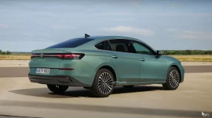 2024 VW Passat B9 sedan rendering by Theottle