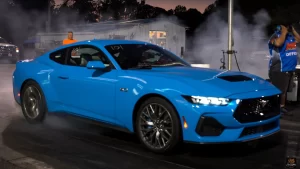 2024 Mustang GT burnout