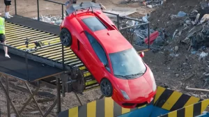 MrBeast shreds Lamborghini Gallardo