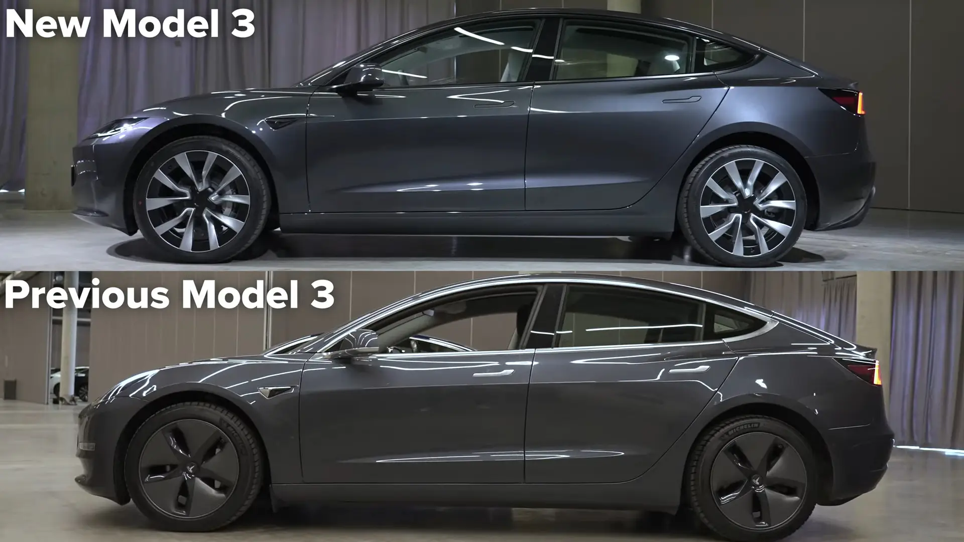 New Tesla Model 3 vs. Old Tesla Model 3: All the Changes Side-By-Side