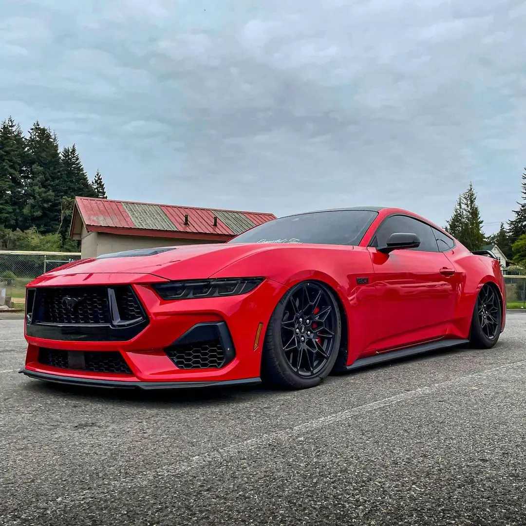 Bagged 2024 Ford Mustang and How S550 Air Suspension Fits S650