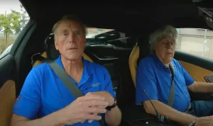 Corvette Chief Engineer Tadge Juechter and Jay Leno
