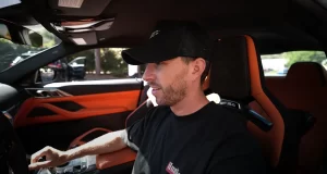 TJ Hunt in his M4 GT3