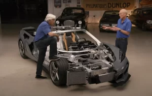 Corvette Chief Engineer Tadge Juechter and Jay Leno