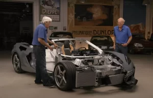 Corvette Chief Engineer Tadge Juechter and Jay Leno