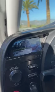 Honda S2000 digital mirror