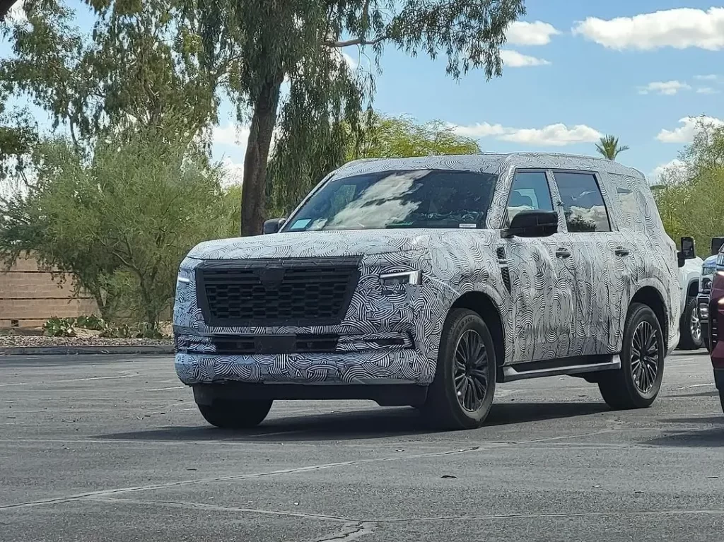 NextGen 2025 Nissan Armada Makes Digital Debut Following Fresh Spyshots