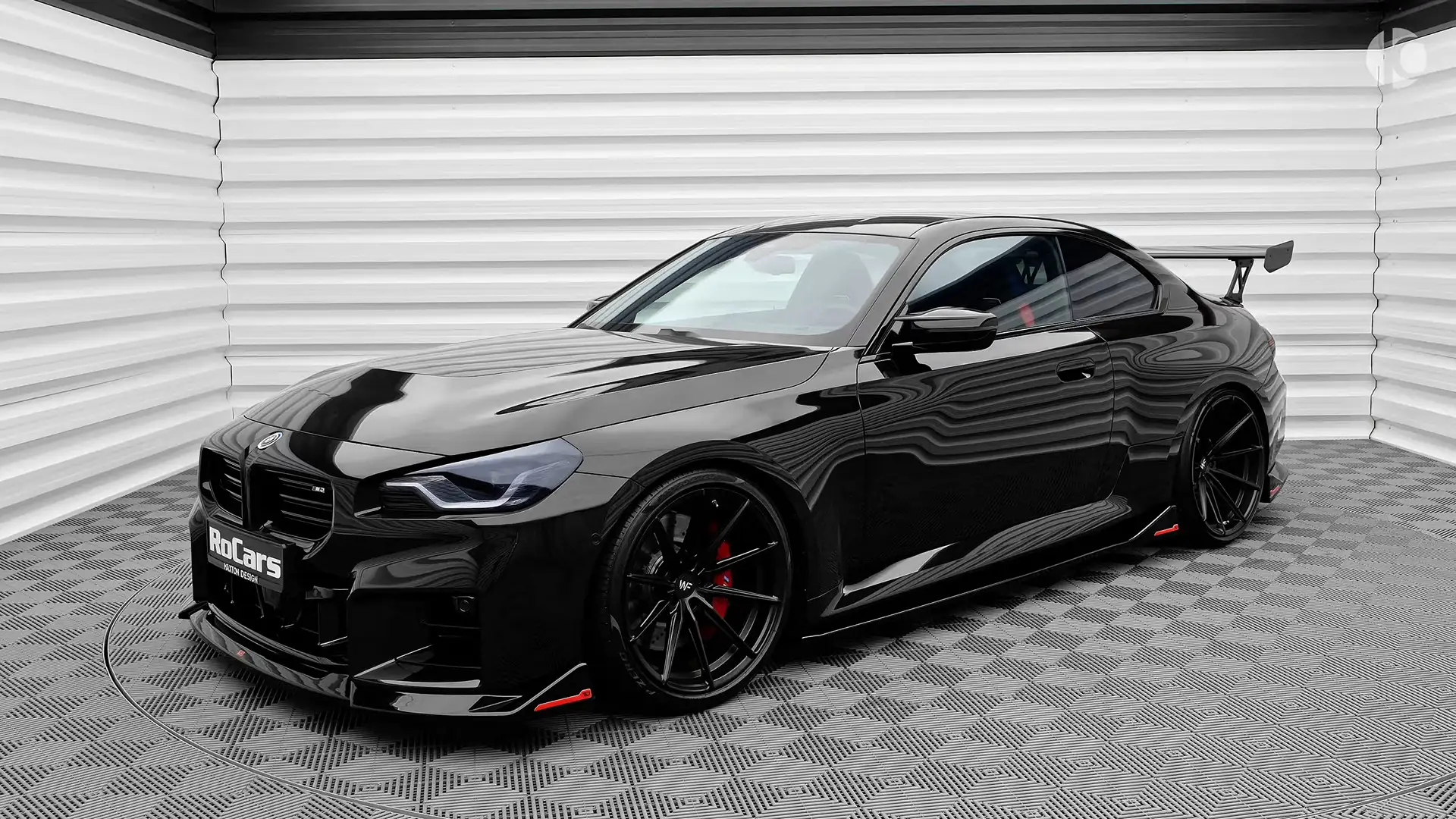 2024 BMW M2 With Maxton Body Kit Is the Coolest Triple Black Coupe