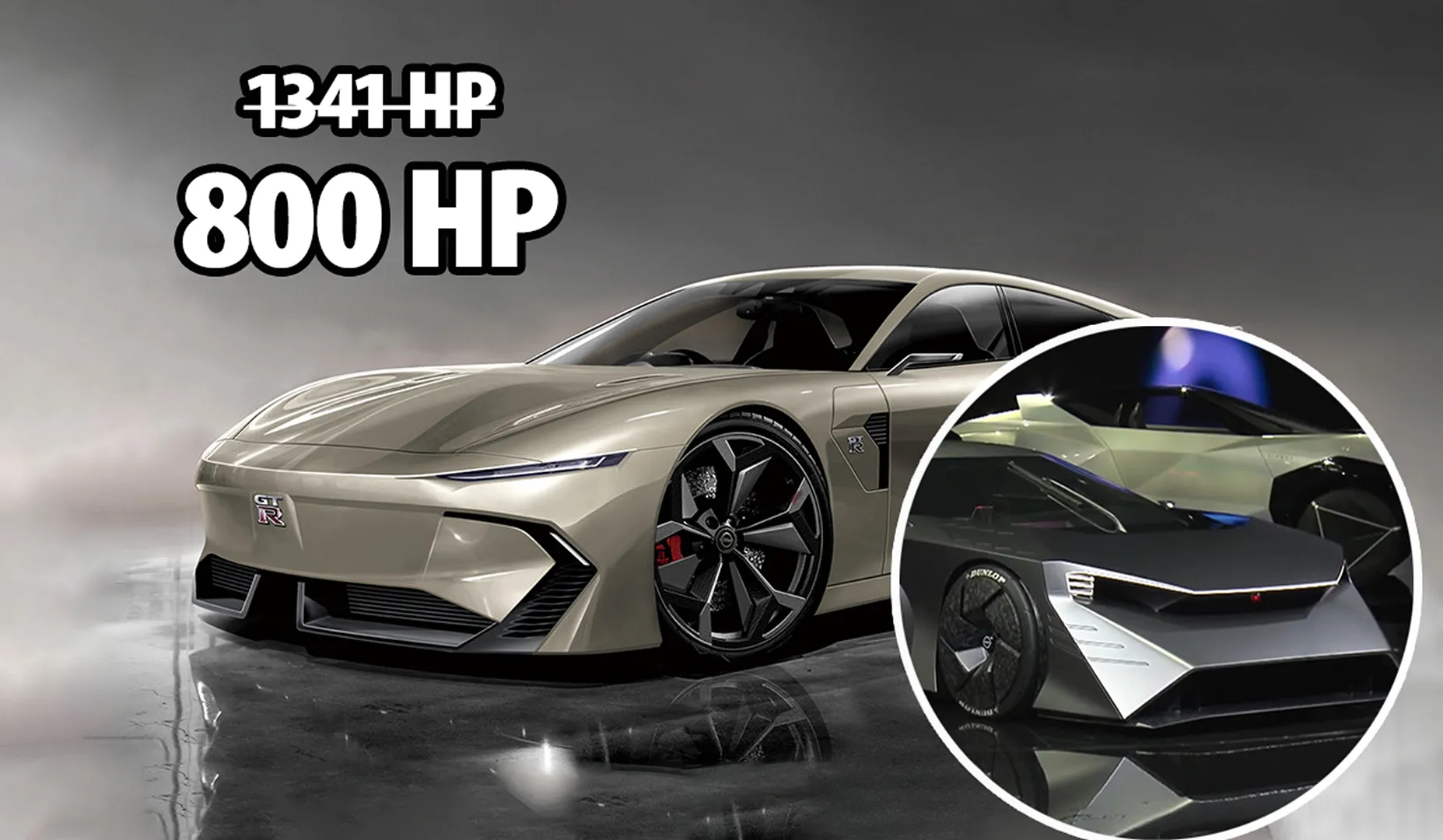 R36 Nissan GTR Arriving in 2028 as Production Hyper Force EV Concept