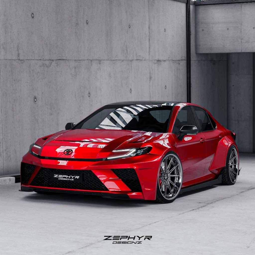 2025 Toyota Camry Widebody Kit by Zephyr Makes a Digital Impact