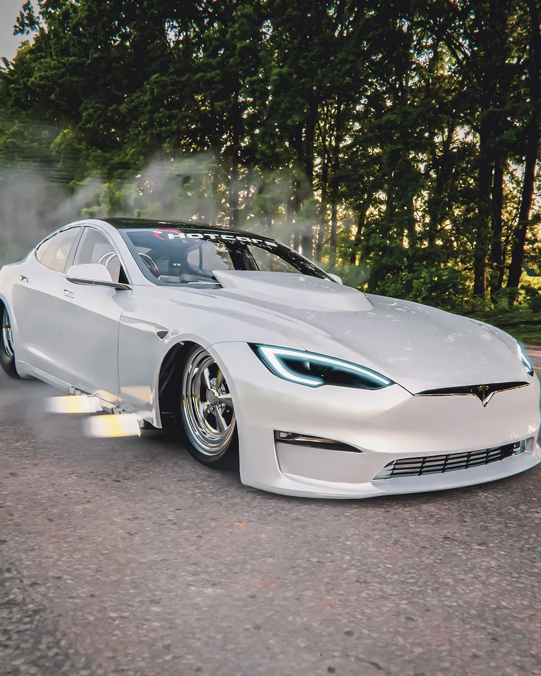 Tesla hellcat discount